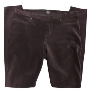 MeMoi Women's Brown Ribbed Leggings – M/L